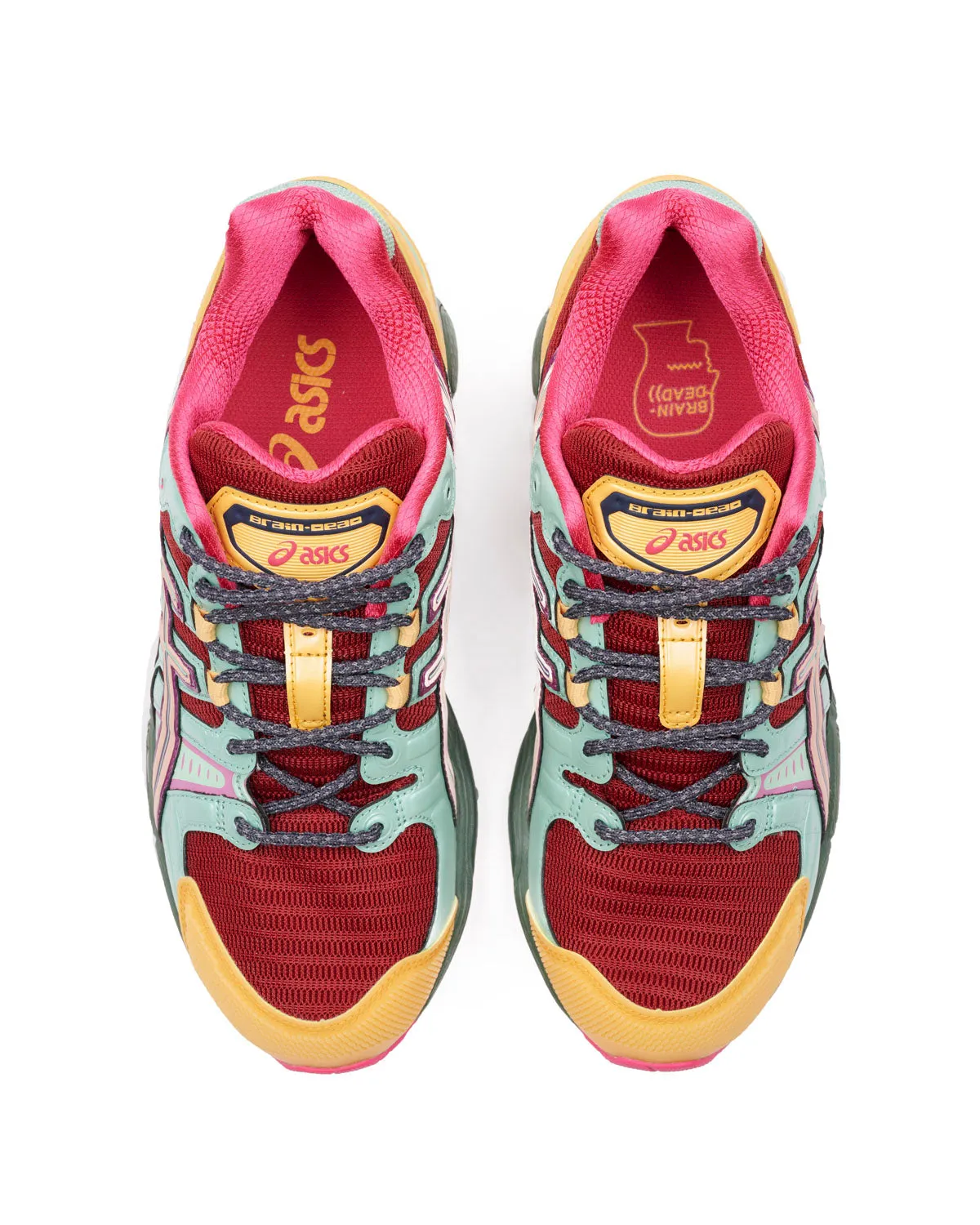 Brain Dead x Asics Gel-Nimbus 9 - Rio Red/Almost Apricot