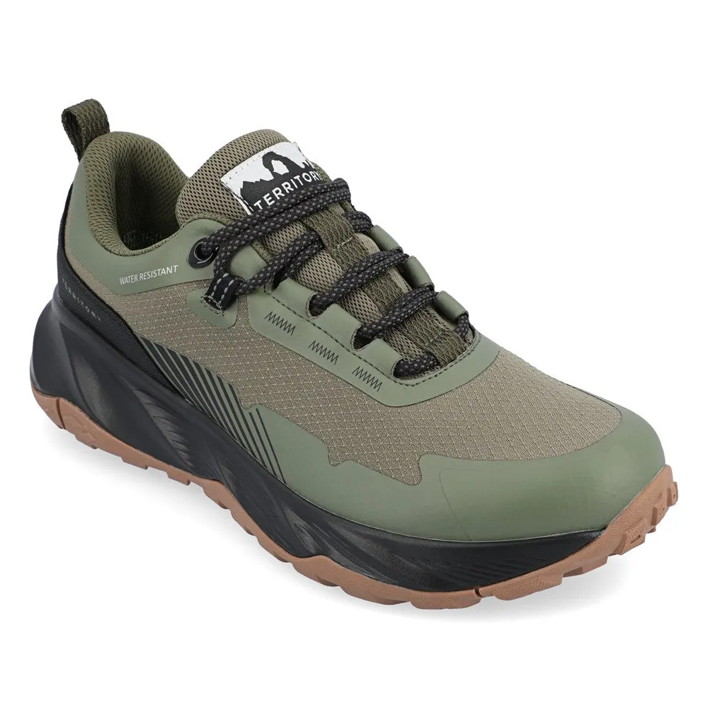 Cascade Territory Men's Waterproof Sneakers, Green