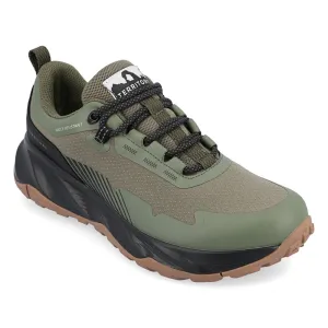 Cascade Territory Men's Waterproof Sneakers, Green