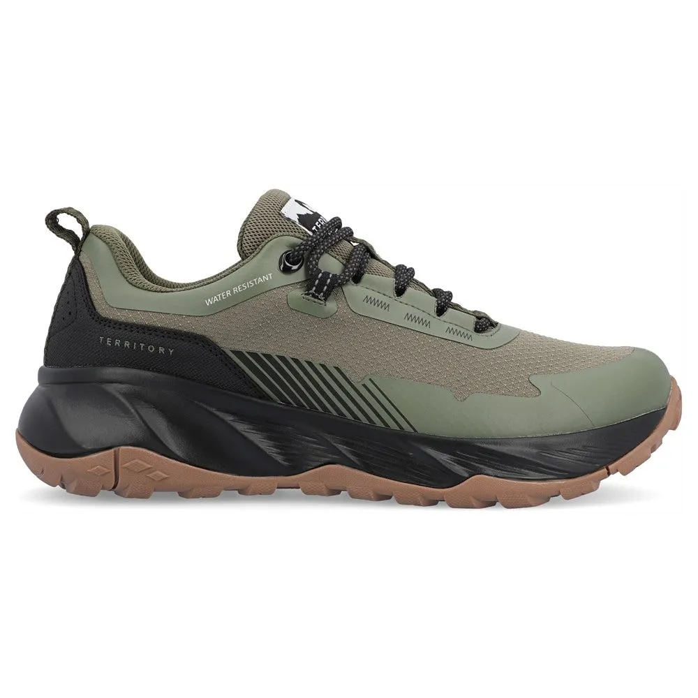 Cascade Territory Men's Waterproof Sneakers, Green