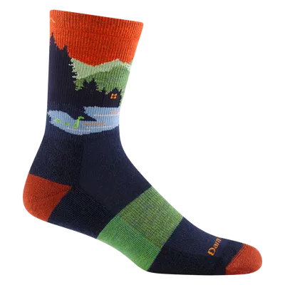CLOSE ENCOUNTERS MICRO CREW MIDWEIGHT HIKING SOCK MEN'S