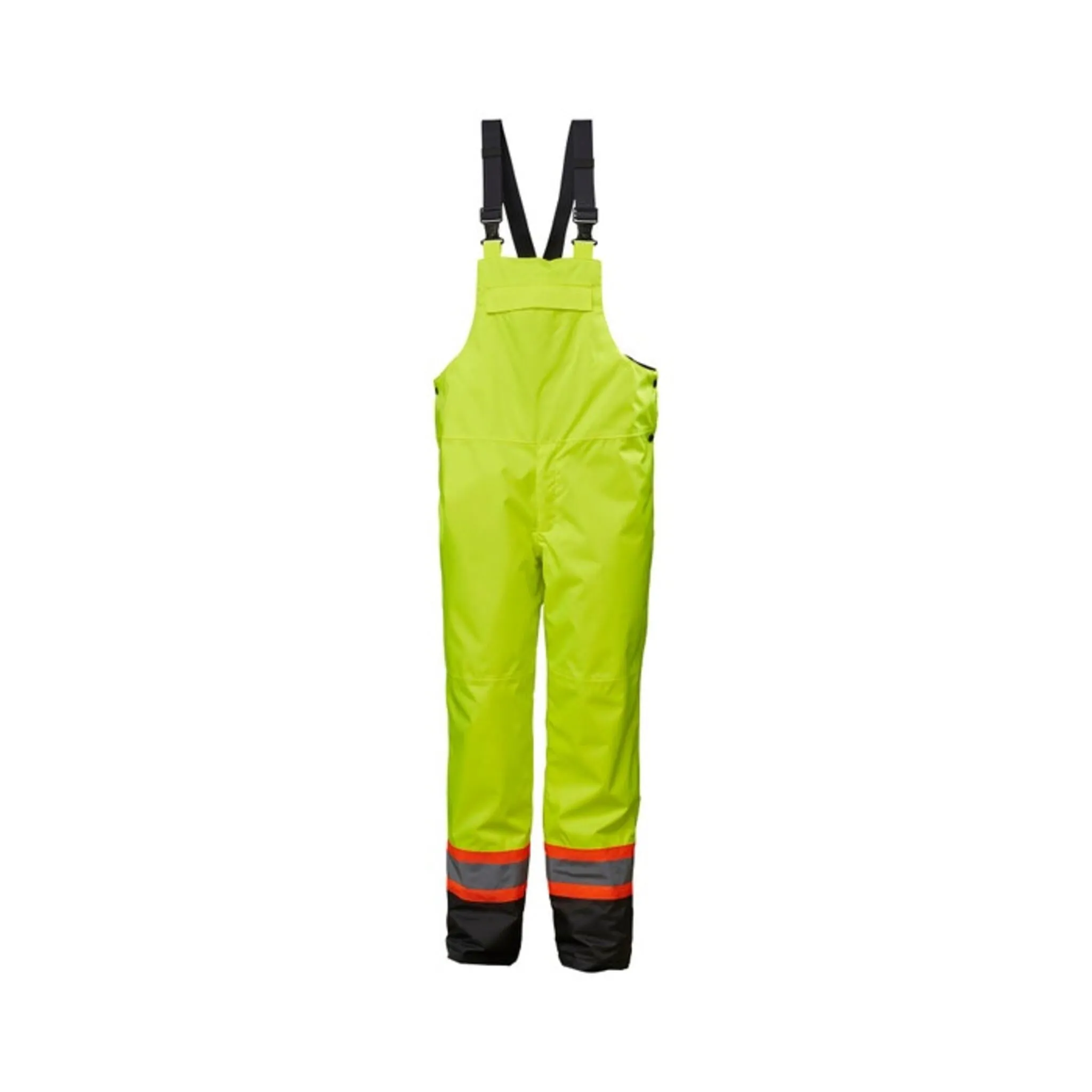 Helly Hansen Men's Hi Vis Winter Bib Overalls 71480 Alta - Poly Insulated, Waterproof, Breathable, Reflective, CSA, Adjustable, Construction, Road Work | Sizes S-5XL