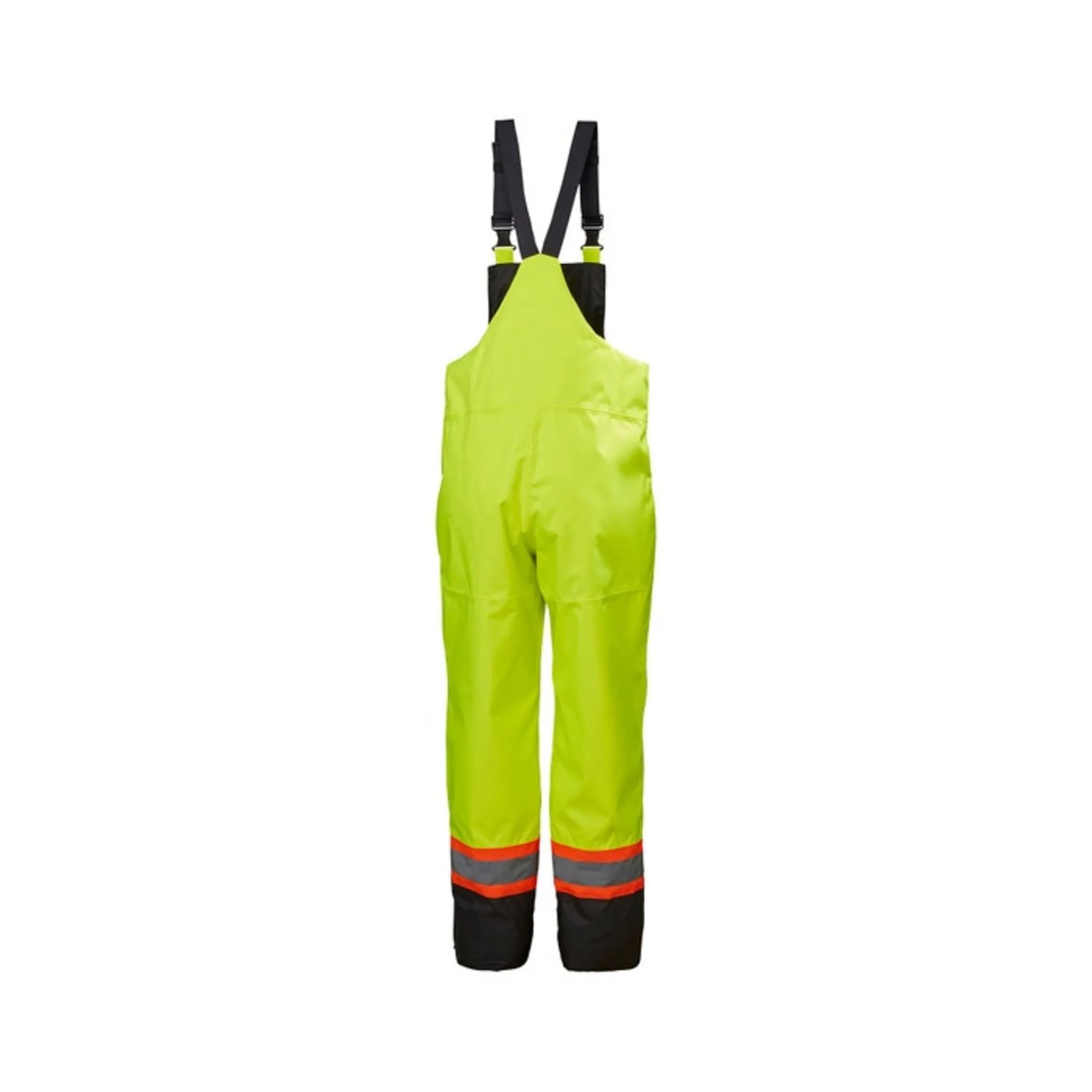 Helly Hansen Men's Hi Vis Winter Bib Overalls 71480 Alta - Poly Insulated, Waterproof, Breathable, Reflective, CSA, Adjustable, Construction, Road Work | Sizes S-5XL