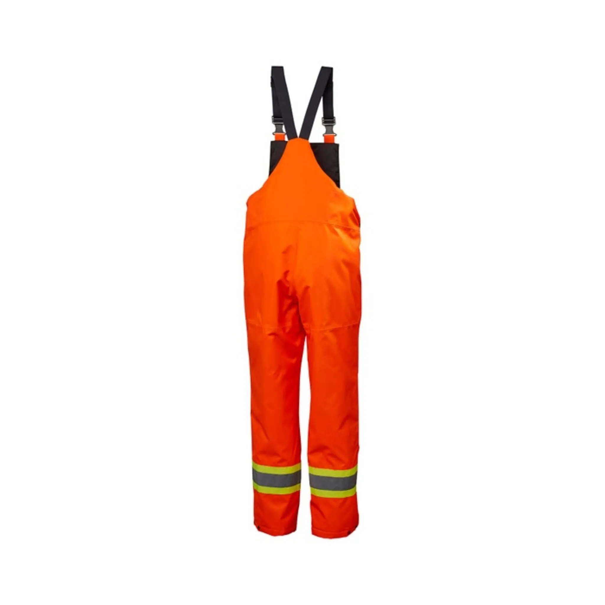 Helly Hansen Men's Hi Vis Winter Bib Overalls 71480 Alta - Poly Insulated, Waterproof, Breathable, Reflective, CSA, Adjustable, Construction, Road Work | Sizes S-5XL