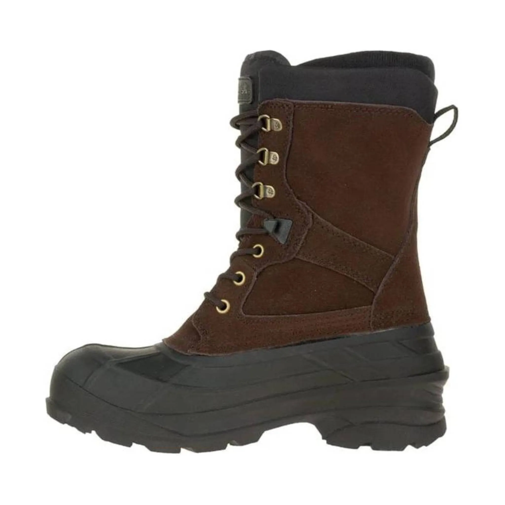 Kamik Men's Nation Plus Wide Winter Boots - Dark Brown