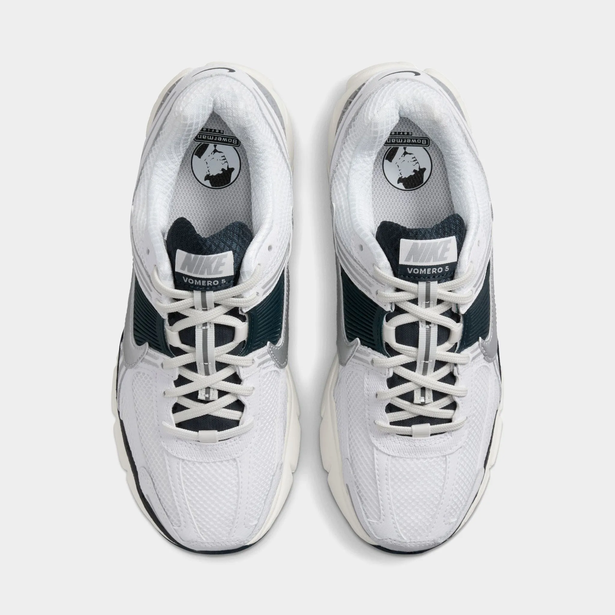 Nike Women's Zoom Vomero 5 White / Metallic Silver - Armory Navy