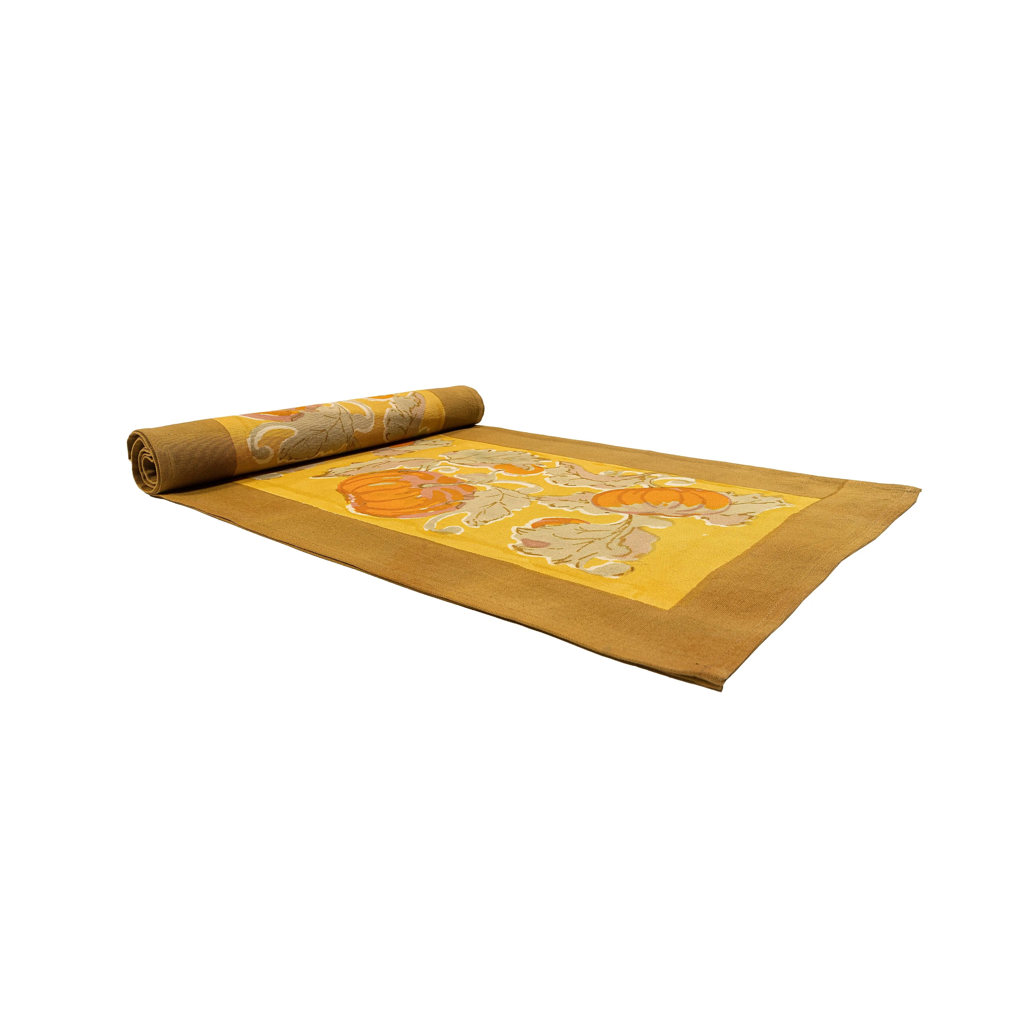 Pumpkin Runner Orange & Mustard