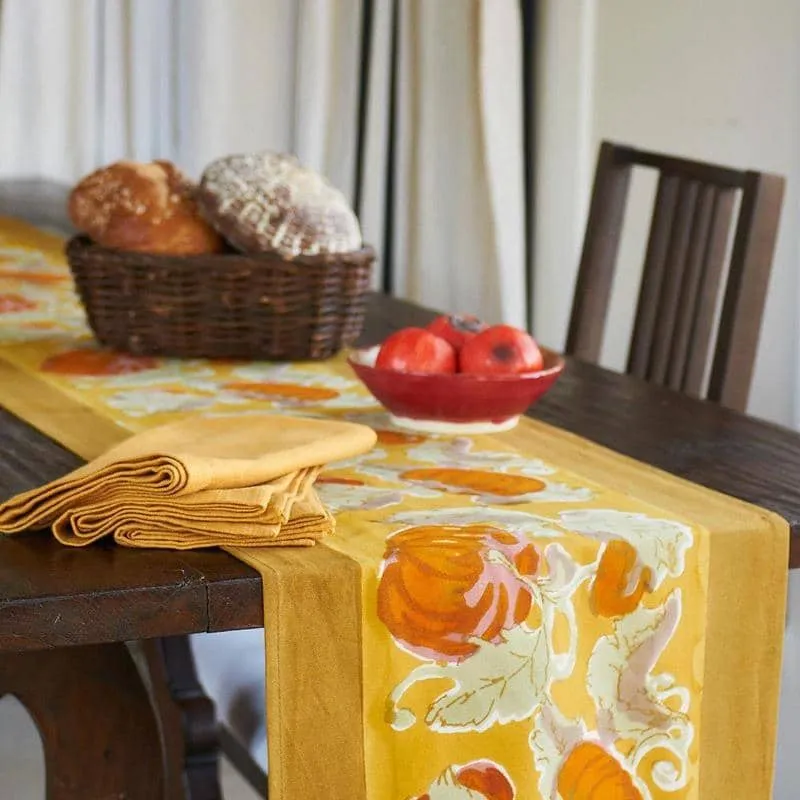Pumpkin Runner Orange & Mustard