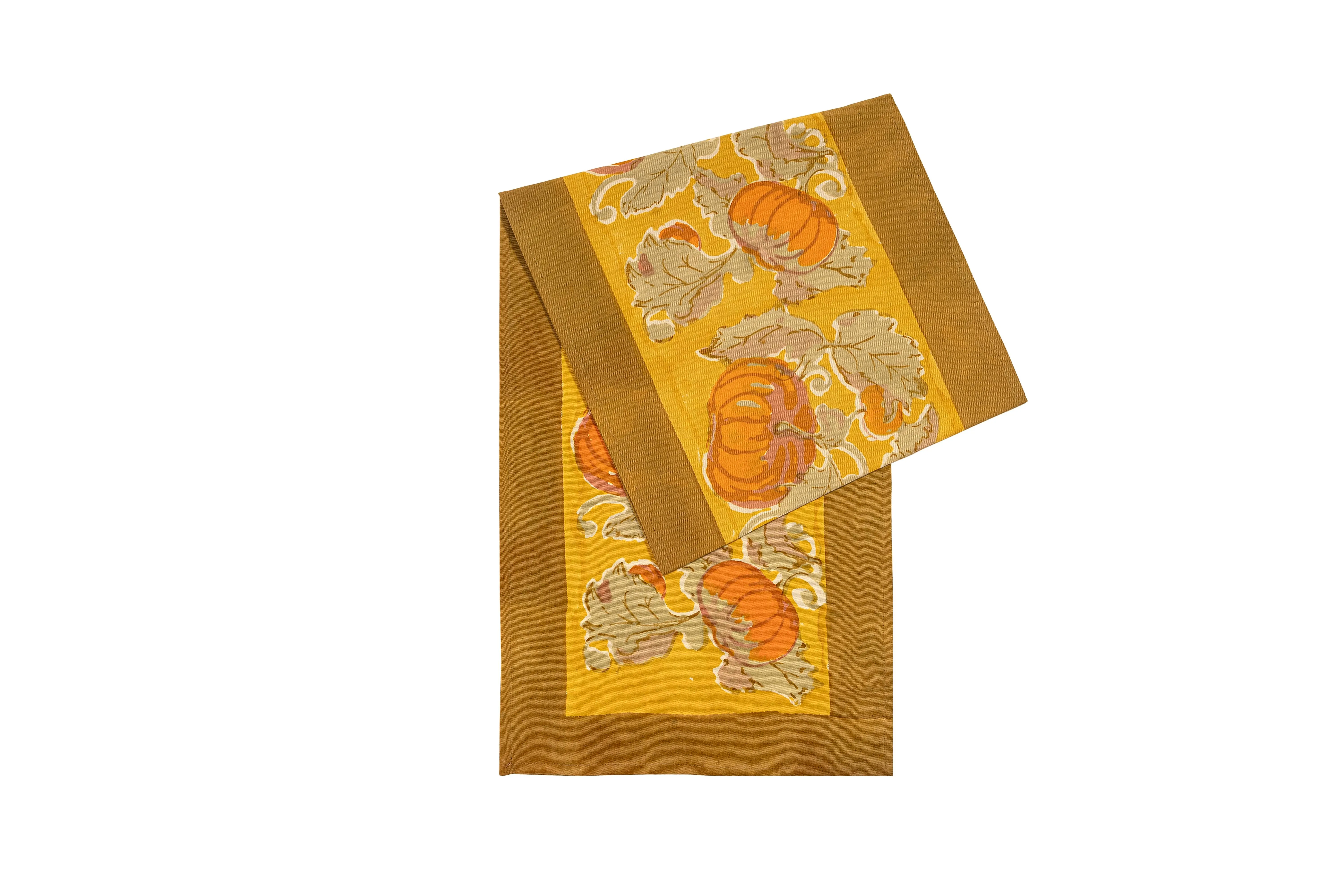 Pumpkin Runner Orange & Mustard