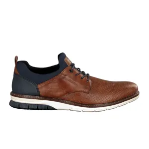 Rieker Dustin 14450-22 Lace Up (Men) - Nut/Blue
