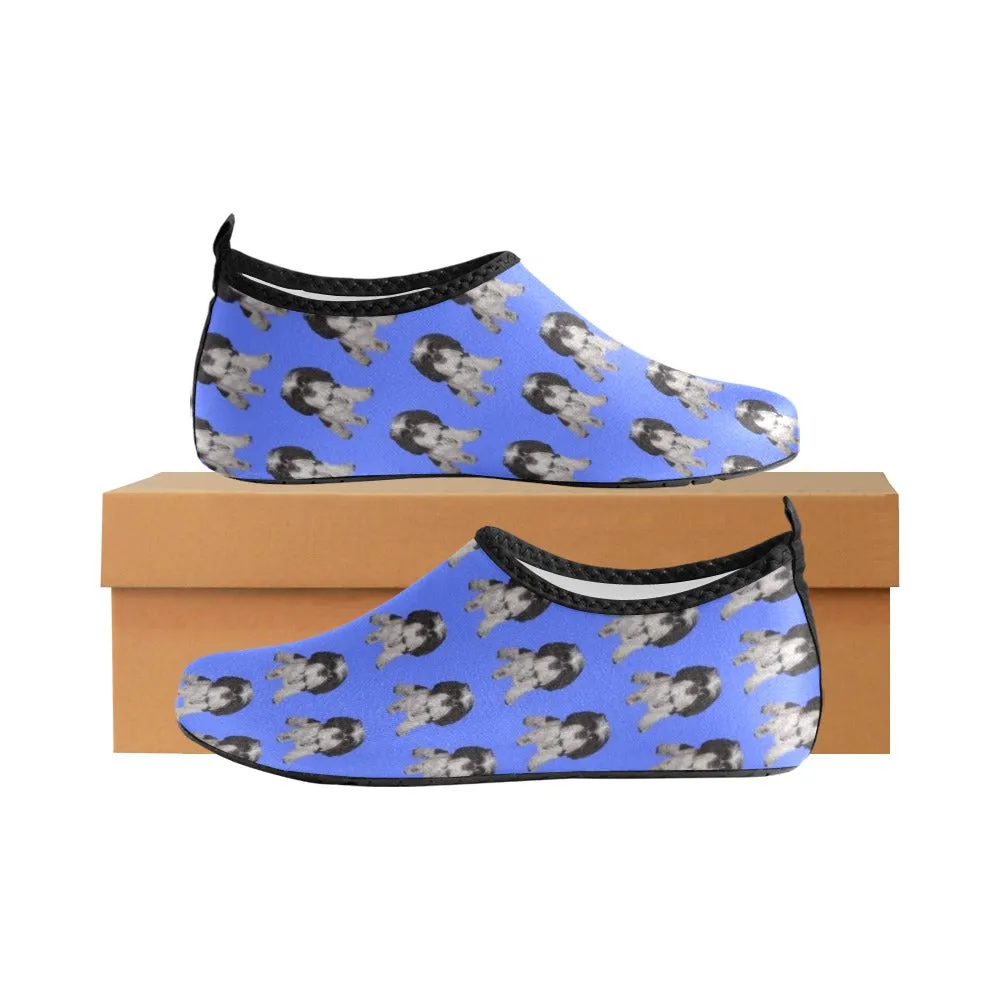 Shih Tzu Aqua Socks - Blue