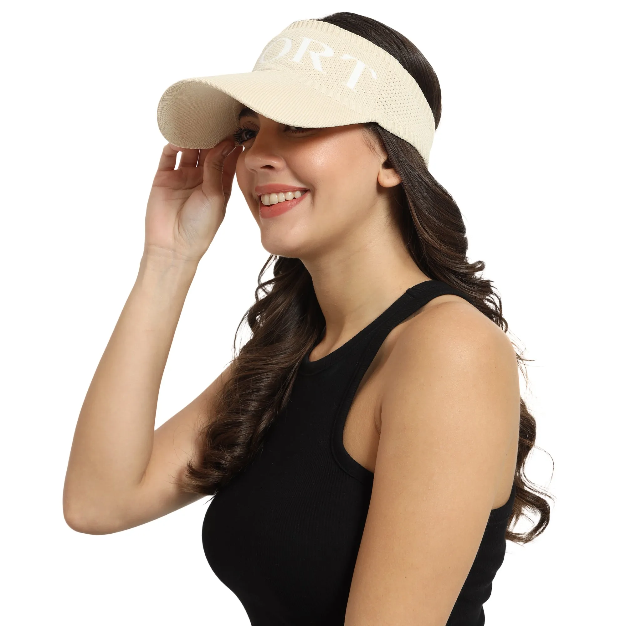 The Headscarves Women Sports Visor Handband