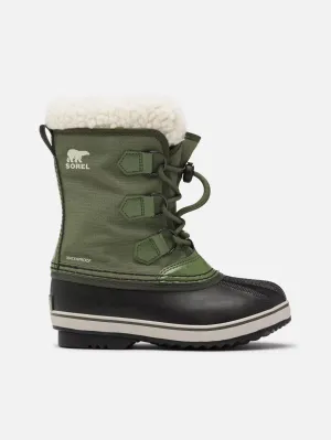 Yoot Pac Nylon Wp Hiker Green Winter Boots (Kids)