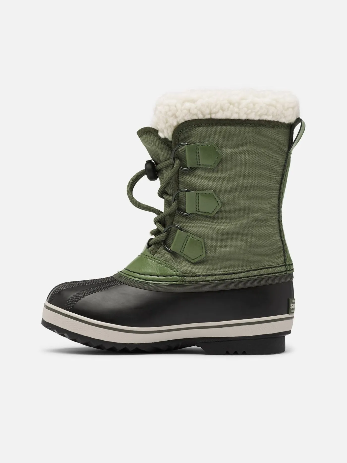 Yoot Pac Nylon Wp Hiker Green Winter Boots (Kids)
